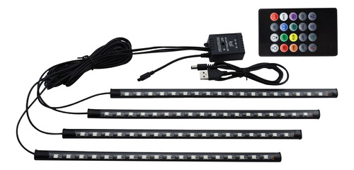 72 Leds, 4 Leds, Usb Rgb, Led, Neon Strip Light Music Remote