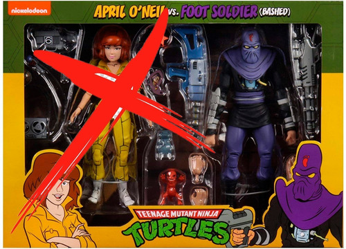 Soldado Clan Del Pie + Acces. Tortugas Ninja Neca - Tmnt