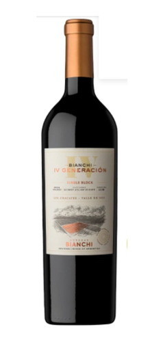 Vino Iv Generación Malbec 750ml Año 2018