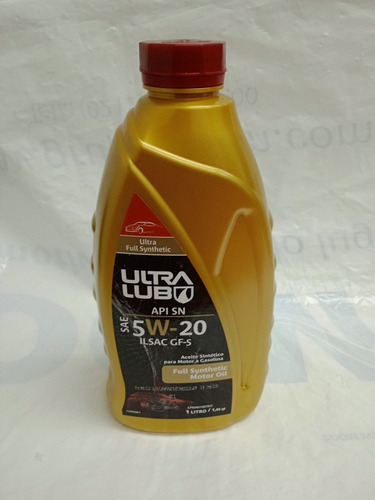 Aceite 5w20 Full-sintético Ultra Lub