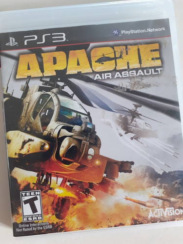 Apache Air Assault Playstation 3 Fisico Tomo Juegos. Mp Y Me