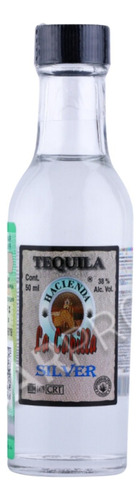 Miniatura Tequila Hacienda La Capilla Silver 50ml (vidrio)