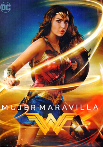 Mujer Maravilla Wonder Woman 2017 Gal Gadot Pelicula Dvd