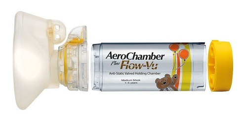 Aerochamber Plus Aerocamara Flow Vu Mediana 1 A 5 Años