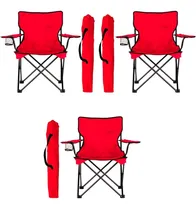 Comprar Set 3 Sillas Director Sillón Plegable Playa Camping Pesca 