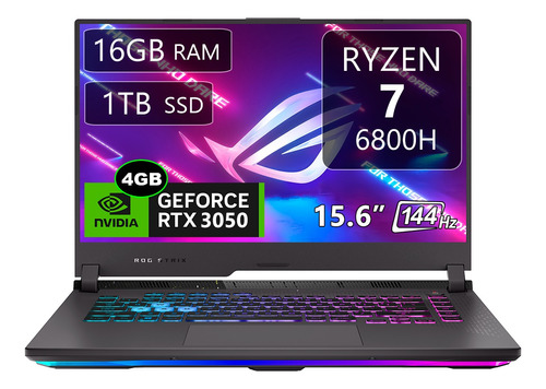 Rog Strix G15 G513, Ryzen 7, 16gb, 1tb, 15.6  144hz, Rtx3050