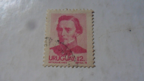 Estampilla Uruguay 2 Nuevos Pesos 1979