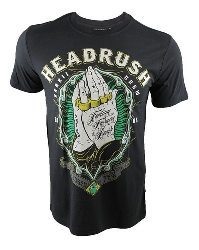 Camiseta Headrush Brazil Crew Ufc