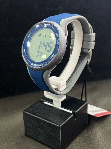 Reloj Reebok Hombre, Azul Silicona, Correa En Caucho Azul Marino Gris Oscuro Gris Oscuro (Reacondicionado)