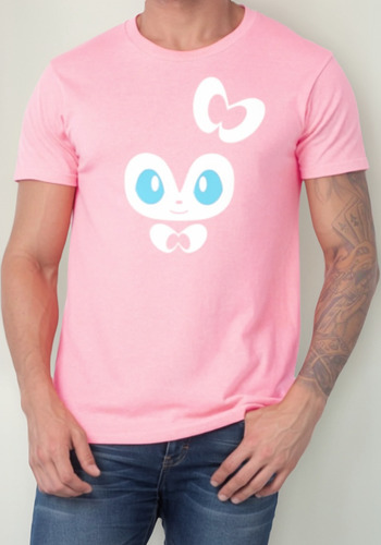 Playera Sylveon Pokemon Hada Eevee Evolución Nintendo
