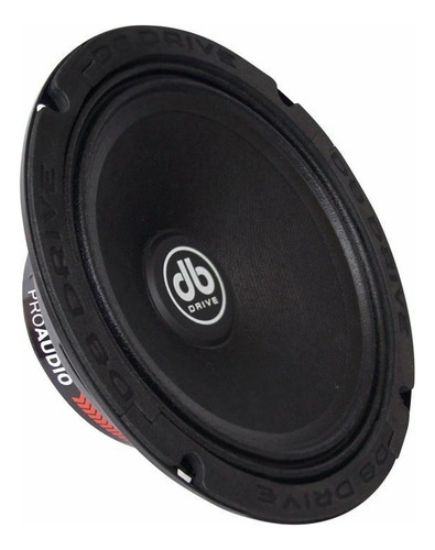 Set De Medios Rangos 6.5plg Db Drive Pro6k Elite Pro 2vias Negro