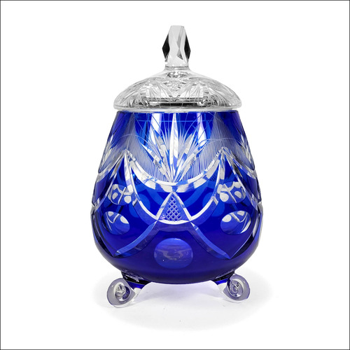 Potich Cristal Tallado Azul (5899)