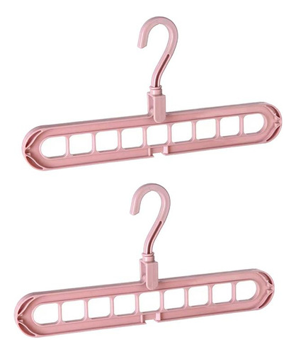 2pcs Perchas Mágicas Closet Clothes Hangers Ahorro De