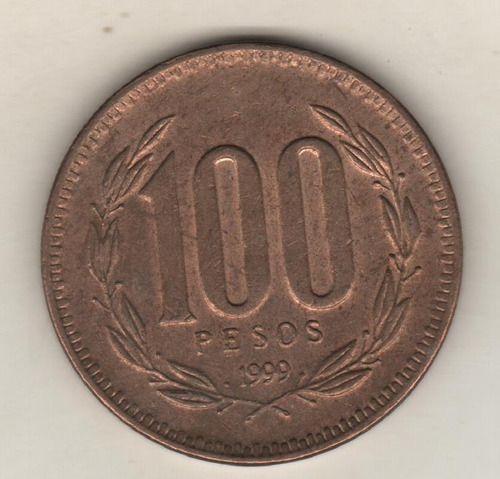 Chile Moneda De 100 Pesos Año 1999 - Km 226.2 - Xf