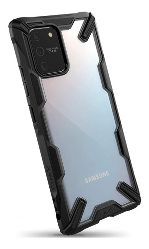 Capa Ringke Fusion X Para Galaxy S10 Lite - Tela 6.7 Cor Black Anti Impacto