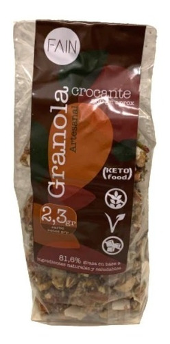 Granola Keto Crunch 250g Alulosa - Fain