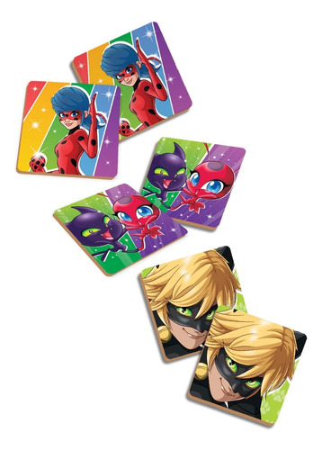 Fotorama Memorama Lady Bug Juego De Mesa Memoria