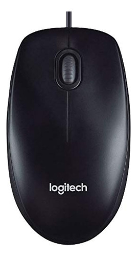 Mouse com fio Logitech M90 Usb preto