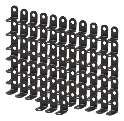 80 Soportes Angular En Forma De L Para Muebles 12x12mm