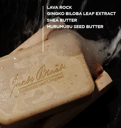 Esfoliante Em Barra Corporal Soap Jack Black Turbo, 180 Ml,