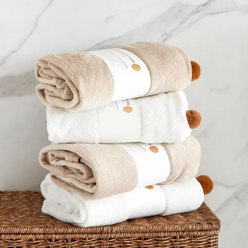 Konny Baby Drim Bath Bath Toalls Essentials Cloths - Crema N