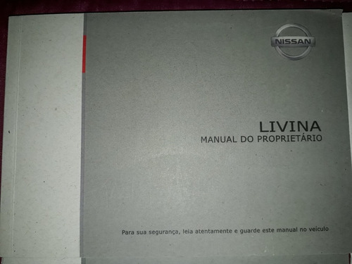 Manual Do Proprietario Nissan Livina 2011/12
