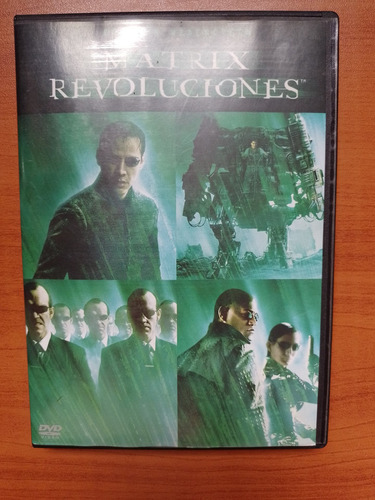 Matrix Revoluciones Keanu Reeves Wachowski Dvd La Plata