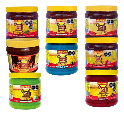 Salsa Mix Fruti Mich Escarchar Michelada 6.6 Kg Sabores