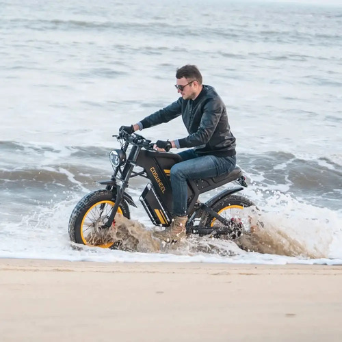 Bicicleta Elétrica 1.500w Moto Bike Com Freio Hidráulico 48v