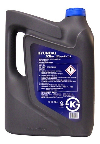 Imagen 2 de 4 de Aceite Motor Hyundai Xteer 5w-30 Sintético 6 Litros Para Dpf