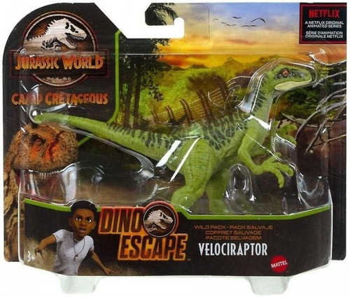 Jurassic World Dinosaurio Velociraptor Ataque Mattel Fpf13