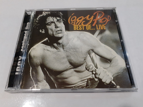 Best Of... Live, Iggy Pop - Cd 1996 Nacional Excelente 8/10