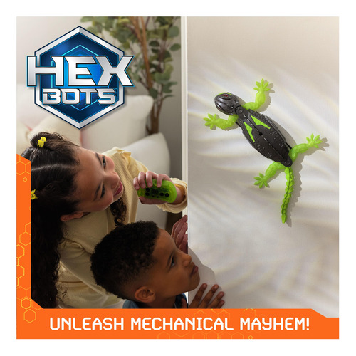 Hex Bots Robot Recargable De Lagartija Trepadora A Control