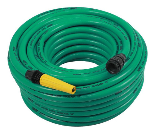 Mangueira Reforçada Jardim Luxo Pr300psi Verde 1/2 - 15m