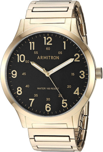 Armitron Hombre 20/5310bkgp Reloj Metal Y Acero Inoxidable