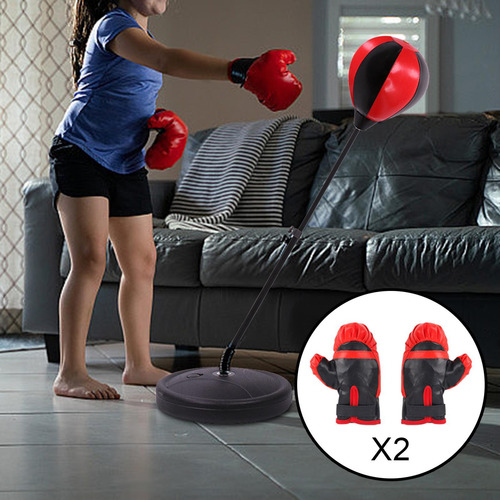 Pelota De Reacción De Boxeo Con Soporte, Juguetes, 121cm