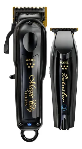 Wahl Magic Clip Cordless + Detailer Black | Parcelamento sem juros