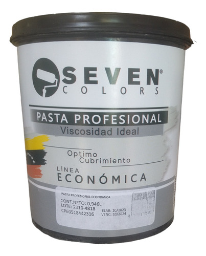 Pasta Profesional Mastique 1/4 Seven Colors 