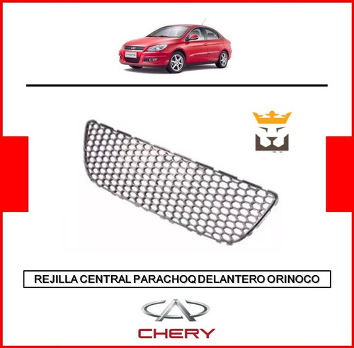 Rejilla Central Parachoque Delantero Chery Orinoco