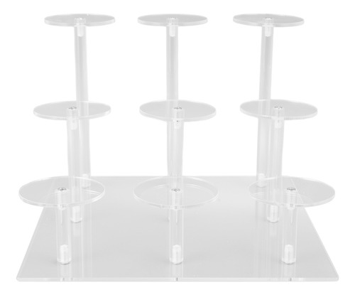 Soportes Acrílicos Para Magdalenas, Acrílico Transparente
