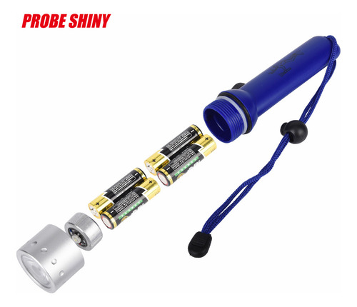 Linterna De Buceo Led Submarina De 1200 Lúmenes