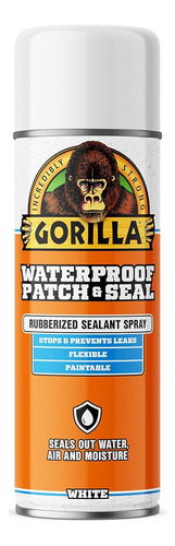 Spray Silicon Sellante Blanc 14 Oz Gorilla Waterproof Patch 