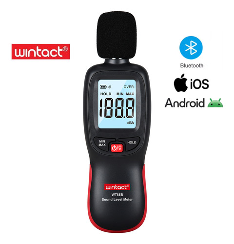Sonómetro Pro Medidor De Ruido Con Bluetooth - Wintact Wt85b