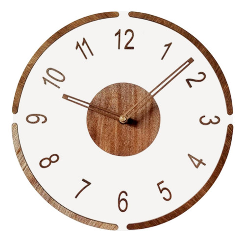 Reloj Colgante De Pared Fácil De Leer, 12 Números