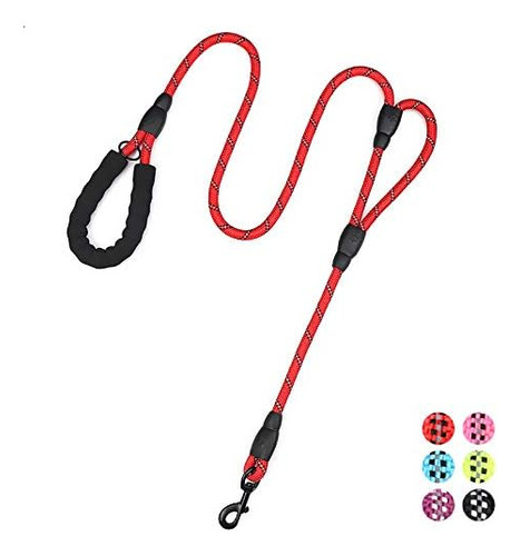 Coleira Plutue Plet Rope Para Cães De 6 Pés De Comprimento,