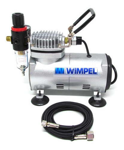 Aerógrafo Wimpel Mp1002 + Compressor Wimpel Comp1 Bivolt