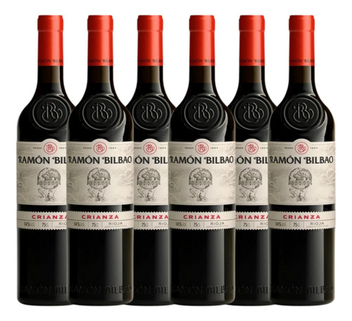 Vinho Espanhol Ramón Bilbao Crianza Tempranillo 750 Ml Cx/6