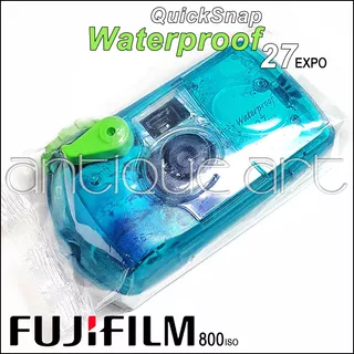 A64 Camara Fujifilm Quicksnap Waterproof 27 Photos 800iso