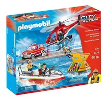 Comprar Playmobil 9319 Rescate De Incendio City Action Fire Rescue