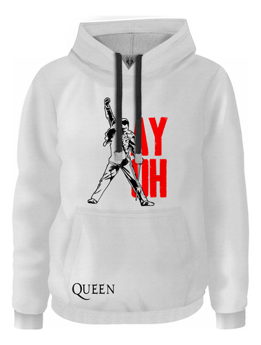 Hoodie Buzo Buso Saco Rock Queen Ay Oh